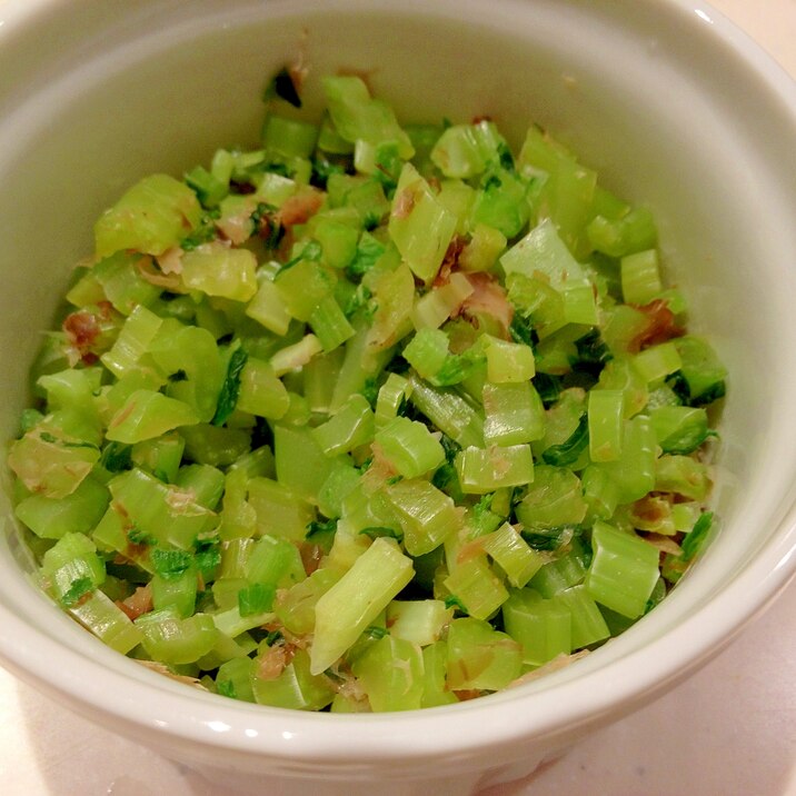 レンジで簡単!大根の葉のしっとりふりかけ